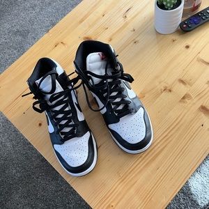 Nike Panda Dunks; Size 9 1/2 in Men’s